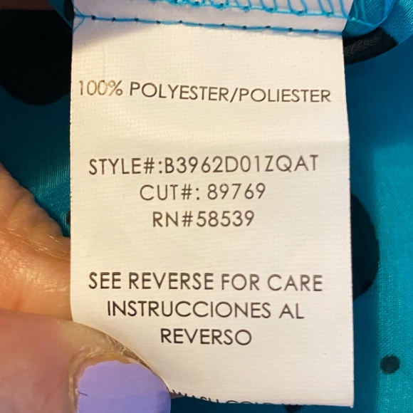 NWT-Speechless sheer button down, size XL. - Picture 3 of 8